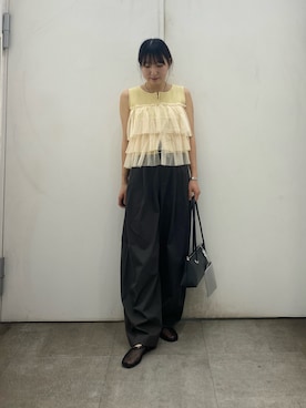 naoさん（レディース・158cm）の春コーディネート