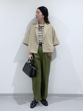 funaさん（レディース・155cm）の春コーディネート
