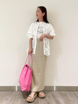 funaさん（レディース・155cm）の夏コーディネート