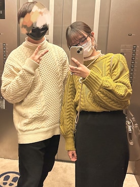 yukineさん（レディース・160cm）の冬コーディネート