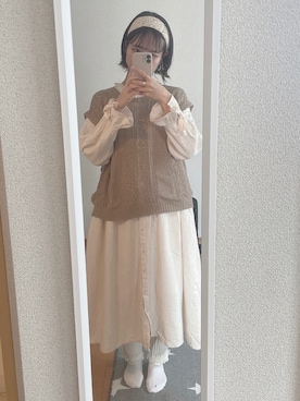 yukineさん（レディース・160cm）の春コーディネート