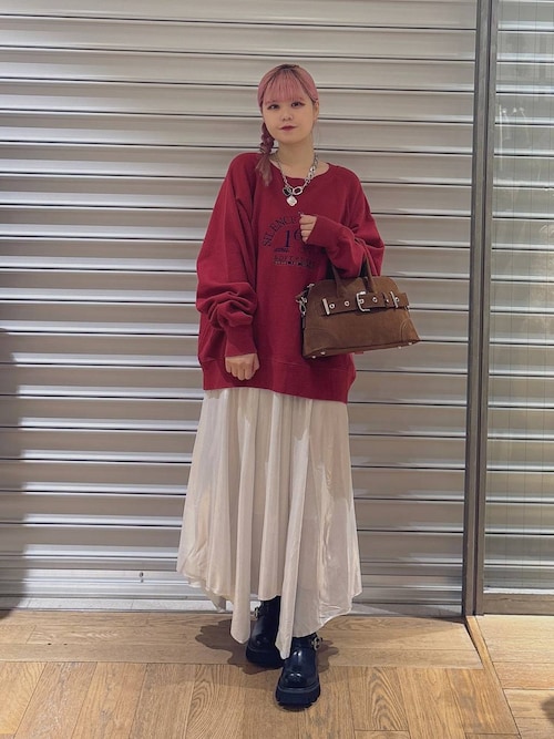 アソートグラフィックシシュウウラケプルオーバー/612228（スウェット