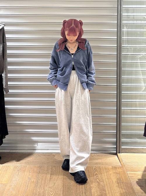 FadeカラーZIPフーディ/321477（パーカー）｜JEANASIS