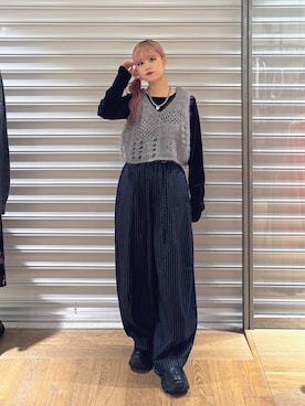 「アイテム（アンサンブル）」を使った、archangramさん（レディース・153cm）の秋コーディネート