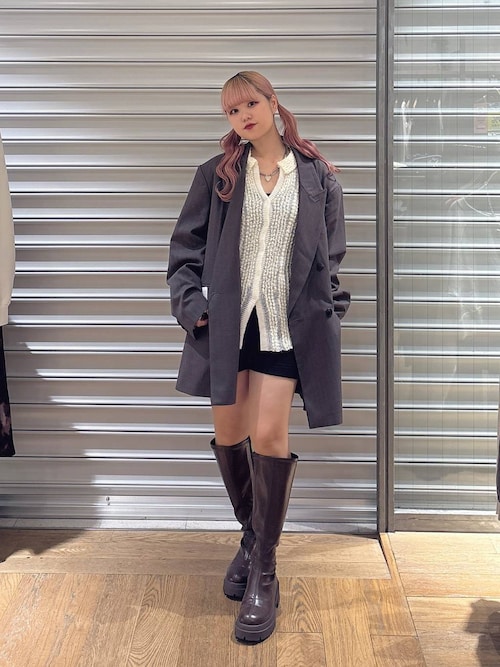 コイルヤーンシアーキモウカーディガン/601731（カーディガン