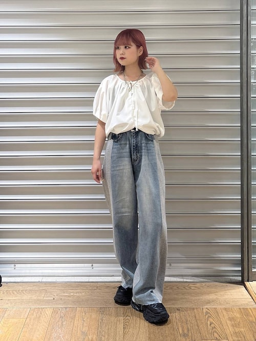 スウェットコンビデニムパンツ/645263（デニムパンツ）｜JEANASIS