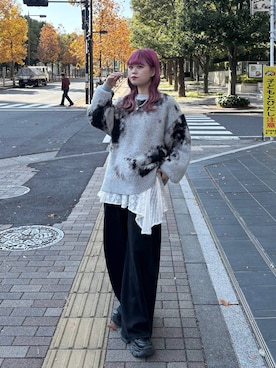 「アイテム（ワンピース/ドレス）」を使った、archangramさん（レディース・153cm・20代）の秋コーディネート