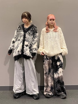 「PAGEBOY（ページボーイ）のサイドタックルーズウラケパンツ/イージーパンツ【4color・2size】（スウェットパンツ）」を使った、archangramさん（レディース・153cm）の秋コーディネート