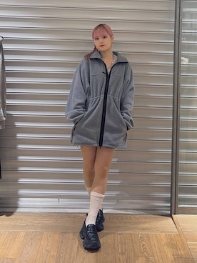 「アイテム（チュニック）」を使った、archangramさん（レディース・153cm）の冬コーディネート