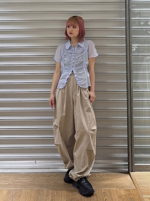 ミリタリータックボリュームパンツ/657336（その他パンツ）｜JEANASIS