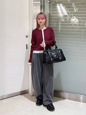 「JEANASIS（ジーナシス）のアイテム」を使った、archangramさん（レディース・153cm）の秋コーディネート