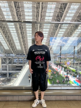 「DANKE SCHON（ダンケシェーン）のアイテム」を使った、ゆーまさん（メンズ・164cm）の夏コーディネート