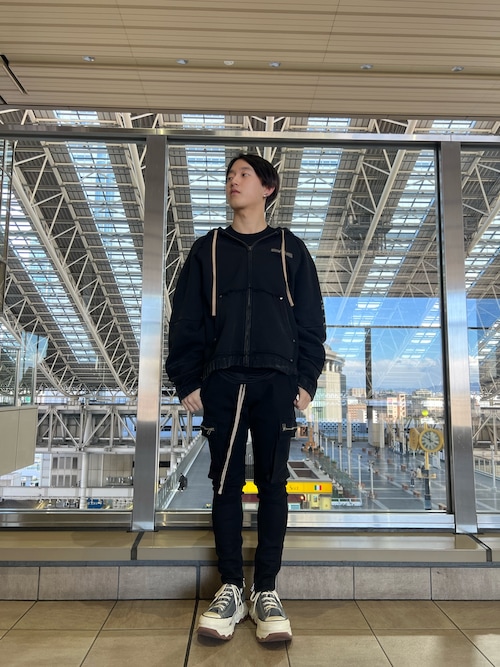 DankeSchon/ダンケシェーン/PREMIUM SUPER STRETCH TC BLACK FLAP ZIP