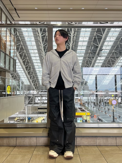 DankeSchon/ダンケシェーン/COATING FLARE CARGOPANTS（カーゴパンツ