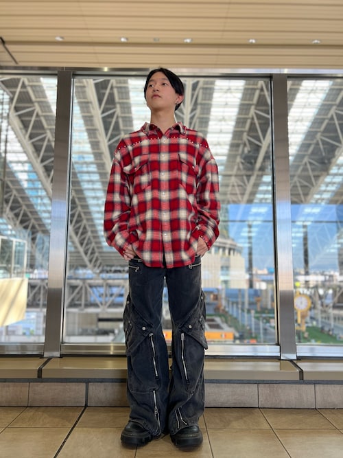 DankeSchon/ダンケシェーン/11onZ ZIP POCKET FLARE CARGO PANTS