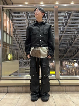 「DANKE SCHON（ダンケシェーン）のアイテム」を使った、ゆーまさん（メンズ・164cm）の冬コーディネート