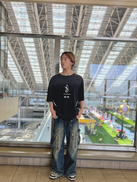 「DANKE SCHON（ダンケシェーン）のアイテム」を使った、ゆーまさん（メンズ・164cm）の夏コーディネート