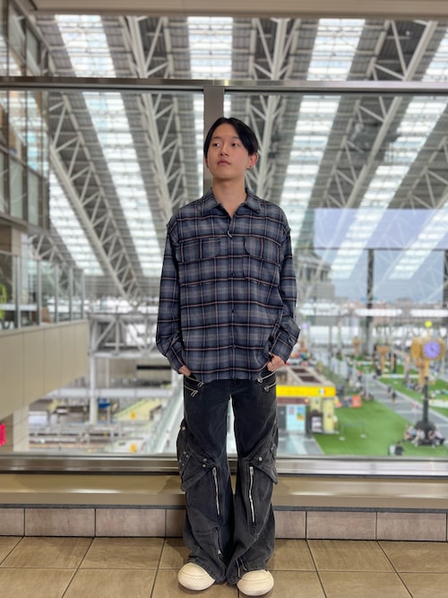 DankeSchon/ダンケシェーン/11onZ ZIP POCKET FLARE CARGO PANTS