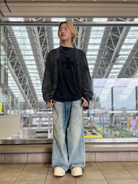 「DANKE SCHON（ダンケシェーン）のアイテム」を使った、ゆーまさん（メンズ・164cm）の夏コーディネート