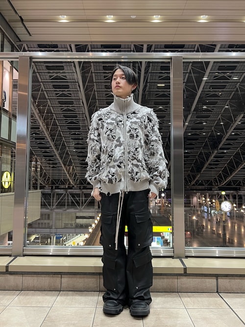 DankeSchon/ダンケシェーン/COATING FLARE CARGOPANTS（カーゴパンツ