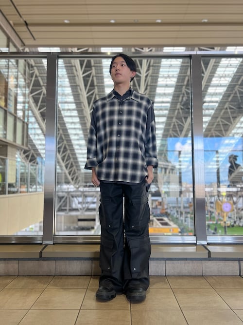 DankeSchon/ダンケシェーン/COATING FLARE CARGOPANTS（カーゴパンツ