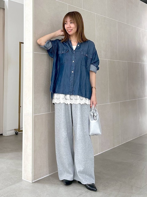 スウェットカーブパンツ/607527（スウェットパンツ）｜Elura（エルーラ