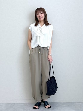 atsukoさん(レディース・162cm)の夏コーディネート