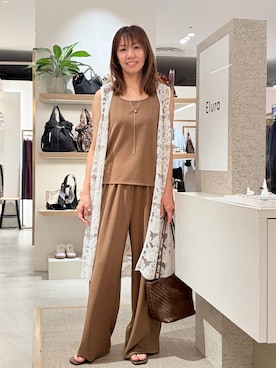 atsukoさん（レディース・162cm）の夏コーディネート
