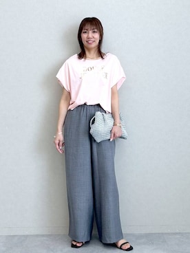atsukoさん（レディース・162cm）の夏コーディネート