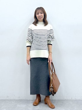 atsukoさん（レディース・162cm）の冬コーディネート