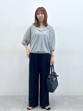 「ワントーン」｜atsukoさん（レディース・162cm）の春コーディネート