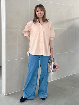 「アイテム（キーホルダー）」を使った、atsukoさん（レディース・162cm・40代）の秋コーディネート