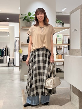 atsukoさん（レディース・162cm）の夏コーディネート