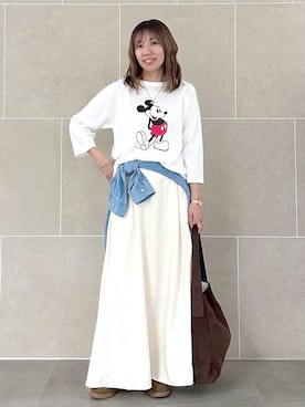 「アイテム（ハンドバッグ）」を使った、atsukoさん（レディース・162cm・40代）の秋コーディネート