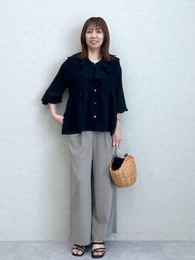 atsukoさん（レディース・162cm）の夏コーディネート