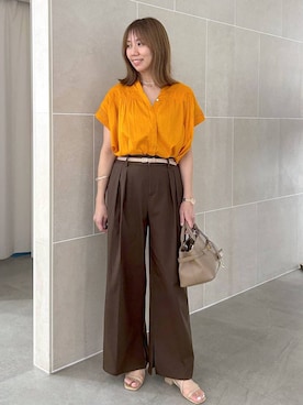 atsukoさん（レディース・162cm）の夏コーディネート