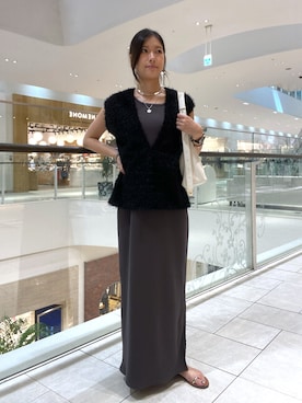 「RIVE DROITE（リヴドロワ）のアイテム（ボディバッグ/ウエストポーチ）」を使った、kotoko0712さん（骨格ストレート・レディース・162cm）の夏コーディネート