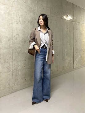 「RIVE DROITE（リヴドロワ）のアイテム」を使った、kotoko0712さん（レディース・162cm）の冬コーディネート