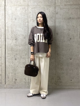 kotoko0712さん（骨格ナチュラル・レディース・162cm）の冬コーディネート