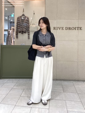 「RIVE DROITE（リヴドロワ）のアイテム（バッグ）」を使った、kotoko0712さん（レディース・162cm）の春コーディネート
