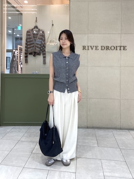 「RIVE DROITE（リヴドロワ）のアイテム（バッグ）」を使った、kotoko0712さん（レディース・162cm）の春コーディネート