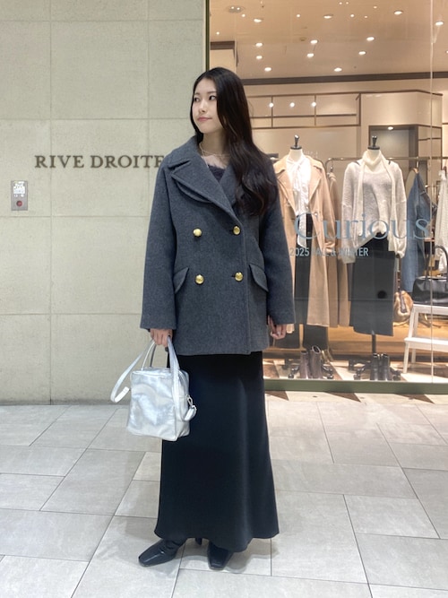 RIVE DROITE⭐︎ラグランPコート RIVE DROITE（リヴドロワ） ピーコート pコート 「リバイバル/新色追加