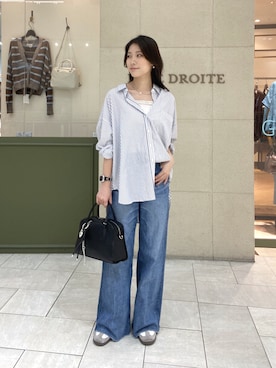 「RIVE DROITE（リヴドロワ）のアイテム（バッグ）」を使った、kotoko0712さん（レディース・162cm）の春コーディネート