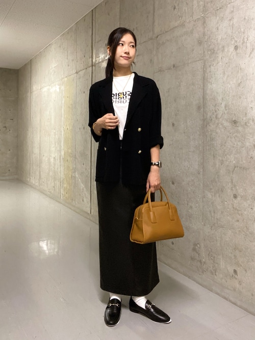 季節の変わり目に/接触冷感】ニットジャケット（テーラードジャケット