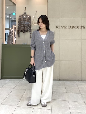 「RIVE DROITE（リヴドロワ）のアイテム（バッグ）」を使った、kotoko0712さん（レディース・162cm）の春コーディネート