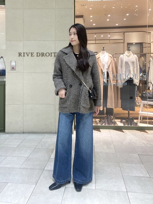 セール】【インフルエンサーYossshiiii企画】ボアライクコーディガン