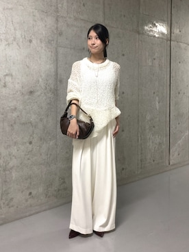 「RIVE DROITE（リヴドロワ）のアイテム」を使った、kotoko0712さん（レディース・162cm）の夏コーディネート