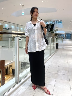「アイテム（チョーカー）」を使った、kotoko0712さん（レディース・162cm）の夏コーディネート
