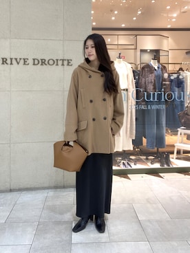 「RIVE DROITE（リヴドロワ）のアイテム」を使った、kotoko0712さん（レディース・162cm）の冬コーディネート