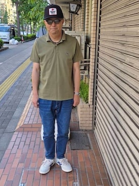 「KRIFF MAYER（クリフメイヤー）のアイテム」を使った、aakkii＊さん（メンズ・162cm）の春コーディネート